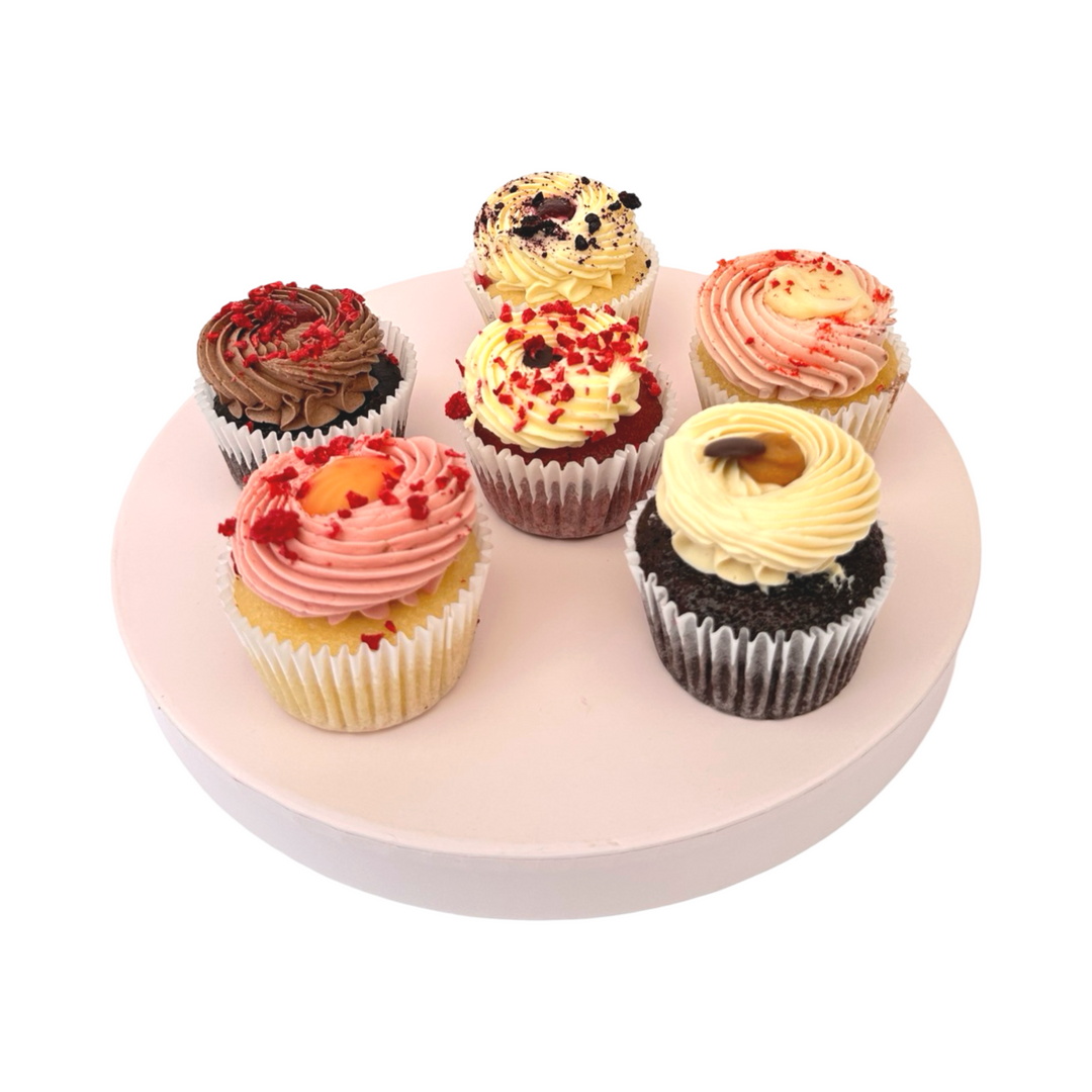 Assorted Cup Cake Box 4 Pack