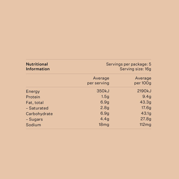 Hazelnut, Orange & Sea Salt 52% Dark Chocolate Bar