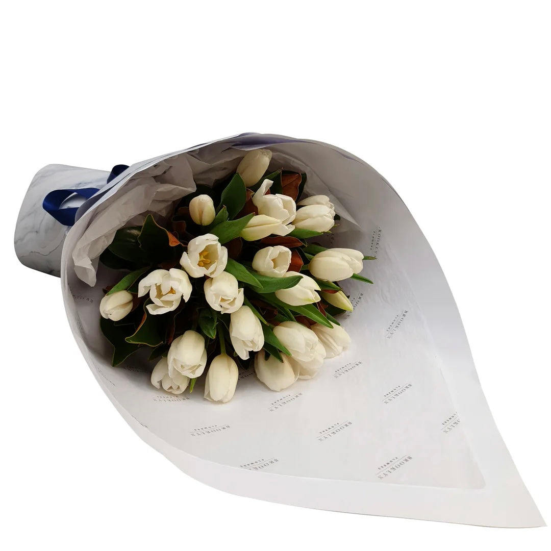 White Tulip Bouquet