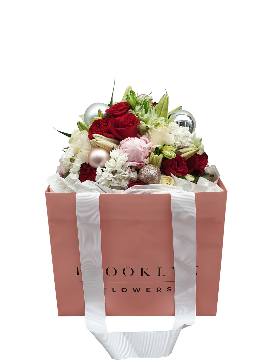 Festive Posy Bag - Brooklyn Flowers