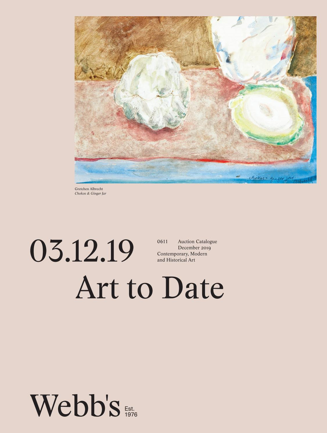 Webb's Art Catalogue December 2019
