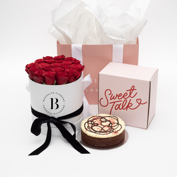 The Brooklyn Red Rose Gift Package