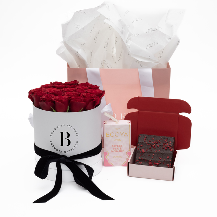 The Brooklyn Red Rose Gift Package