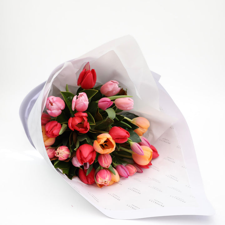 Bright Mix Tulip Bouquet