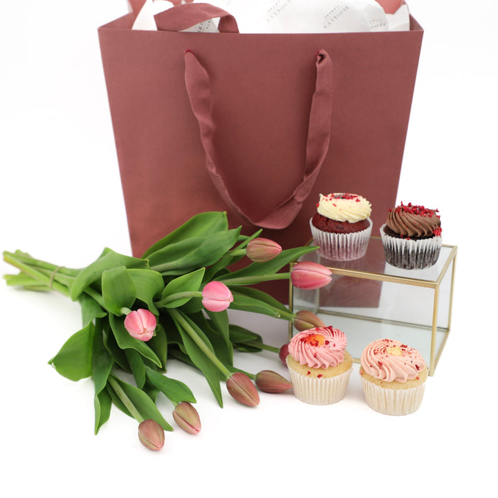 Tulips & Cupcake Package