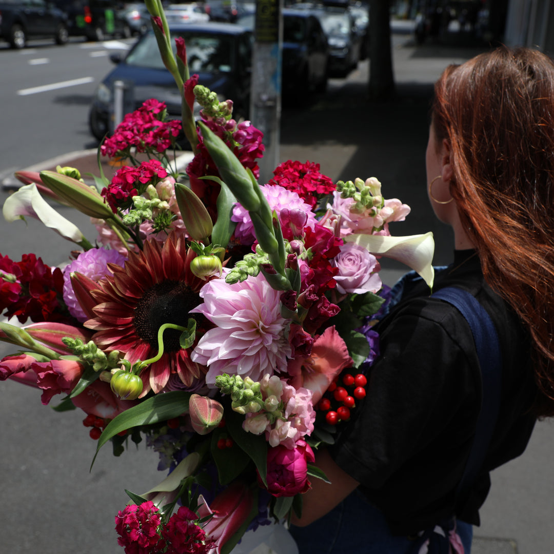 Raspberry Summer Bouquet