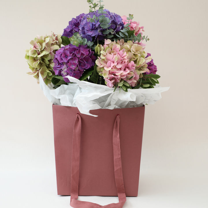 Hydrangea Bliss Bag On Mass