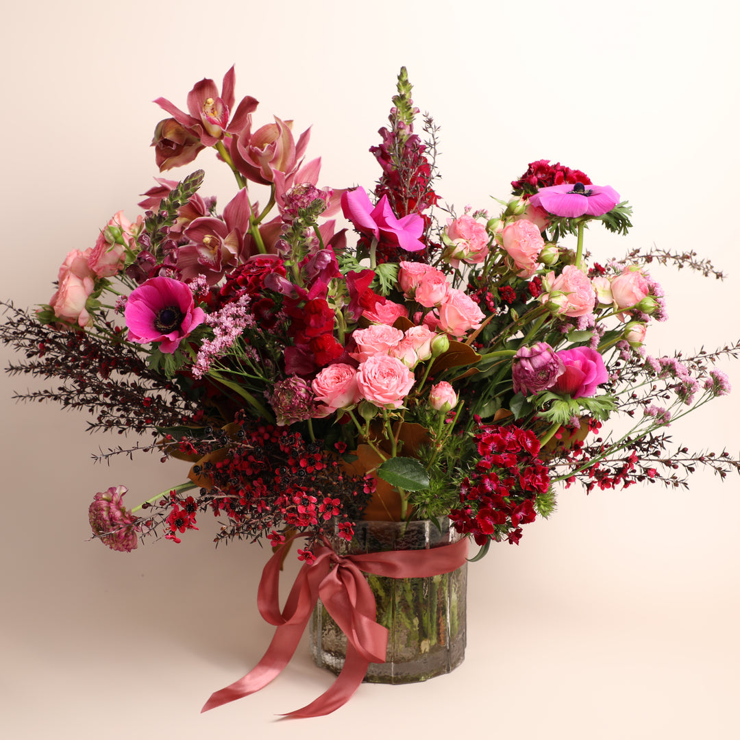 Ruby Designer Vase & Gift