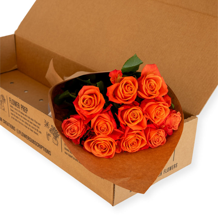 Seasonal Roses Subscription Box