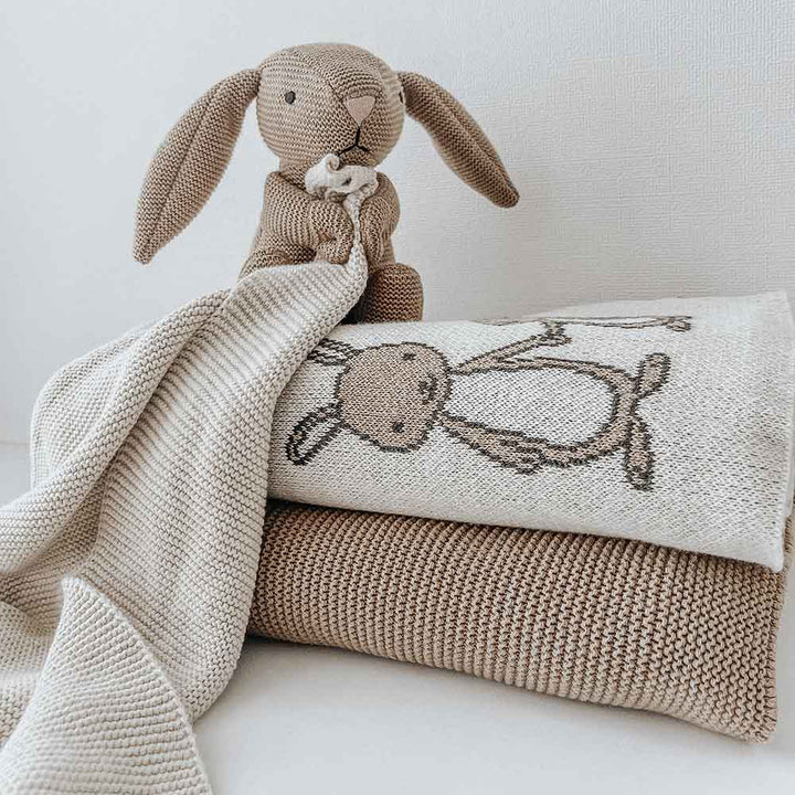 Bunny Snuggly - Khaki - Brooklyn Flowers