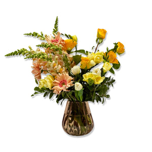 Vibrant Summer Vase Arrangement