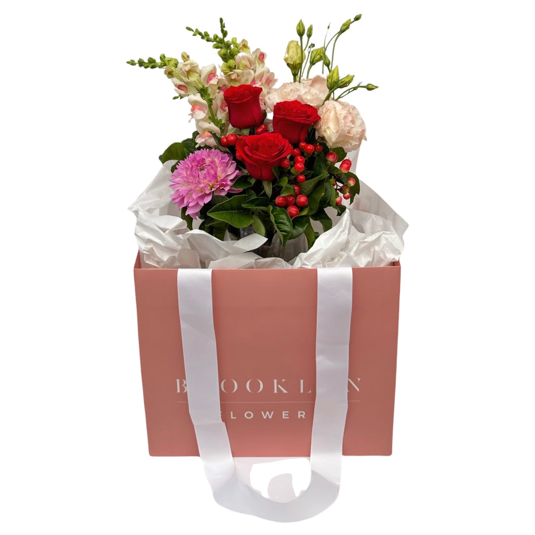 Be My Valentine Vase Arrangement