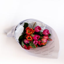 Load image into Gallery viewer, Pink &amp; Orange Tulip Bouquet Box
