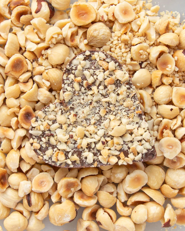 Hazelnut Milk Chocolate Mini Heart - Brooklyn Flowers