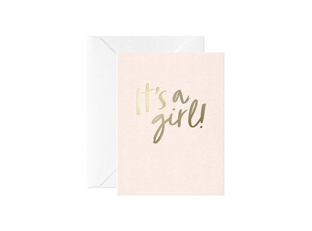 It's a girl! Gift card - Brooklyn Flowers