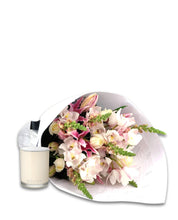 Load image into Gallery viewer, Bouquet &amp; Ecoya Candle Gift Package - Brooklyn Flowers
