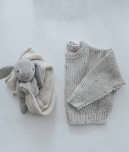Load image into Gallery viewer, FLECK KNIT JUMPER - LIGHT GREY
