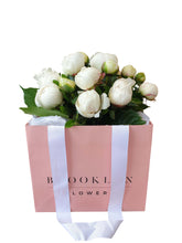 Load image into Gallery viewer, Peony Posy Bag  (+ Free Vase) - Brooklyn Flowers
