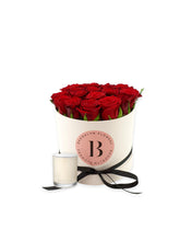 Load image into Gallery viewer, The Brooklyn Rose Box &amp; Candle Gift Package - Brooklyn Flowers
