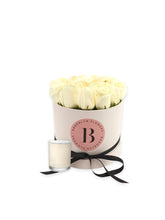 Load image into Gallery viewer, The Brooklyn Rose Box &amp; Candle Gift Package - Brooklyn Flowers
