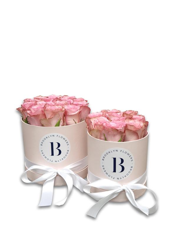 The Brooklyn Rose Box (Pink) - Brooklyn Flowers