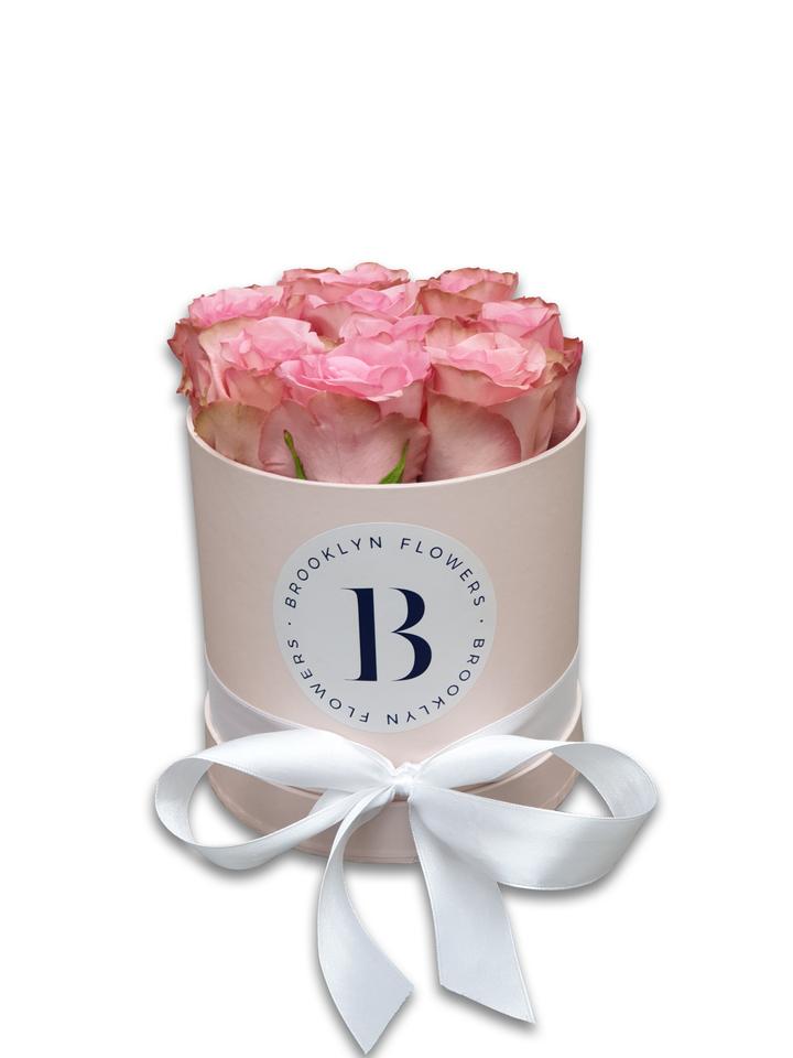 The Brooklyn Rose Box (Pink) - Brooklyn Flowers
